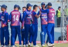 आईसीसी विश्वकप क्रिकेट लिग-२ अन्तर्गत त्रिदेशीय सिरिजमा नेपालले सुखद सुरुवात